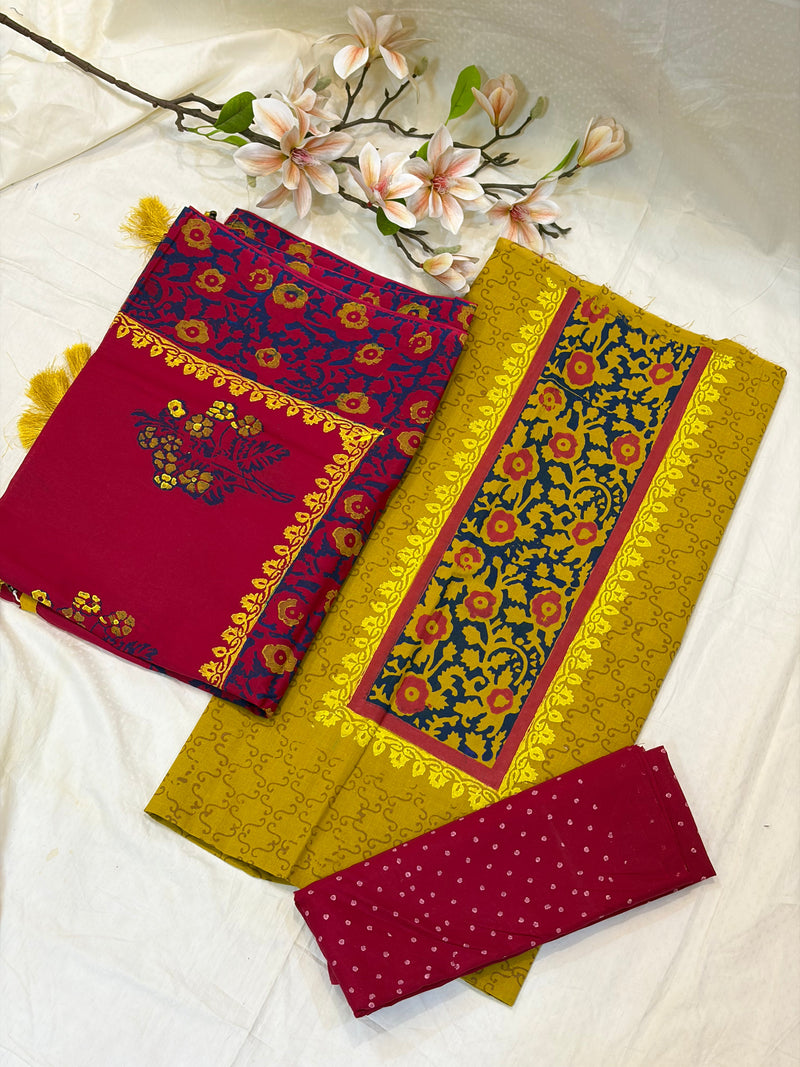 Thaapa Block Print Suits Collection