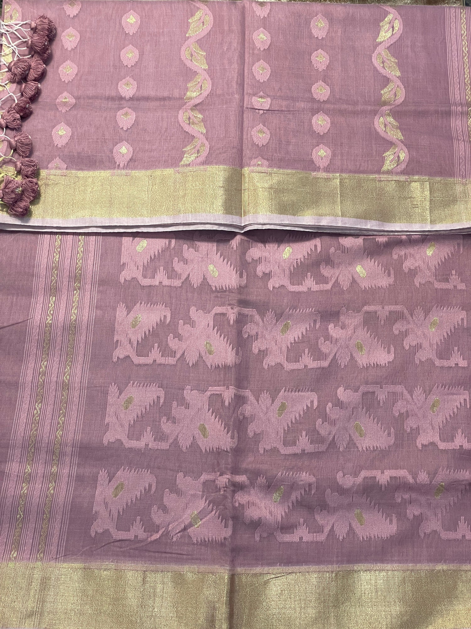 Cotton Silk Sarees – Jacquard Zari Border Collection