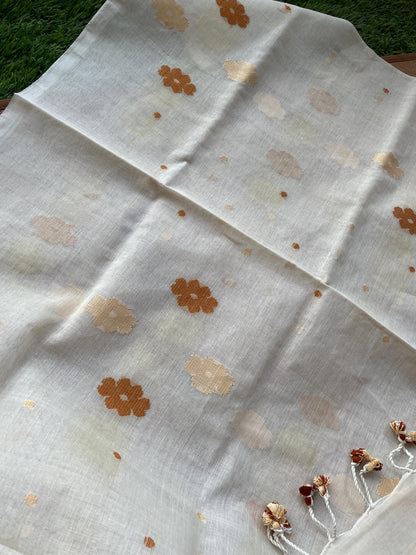 Cream Dupatta